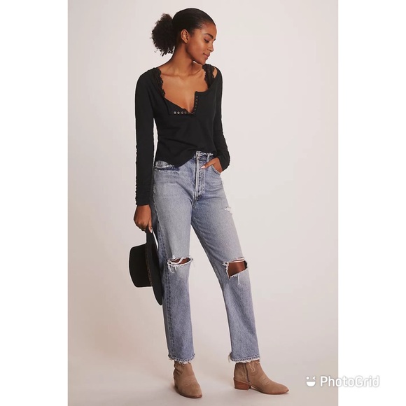 Anthropologie, Pilcro, Sustainable Henley - NWT - Picture 4 of 9